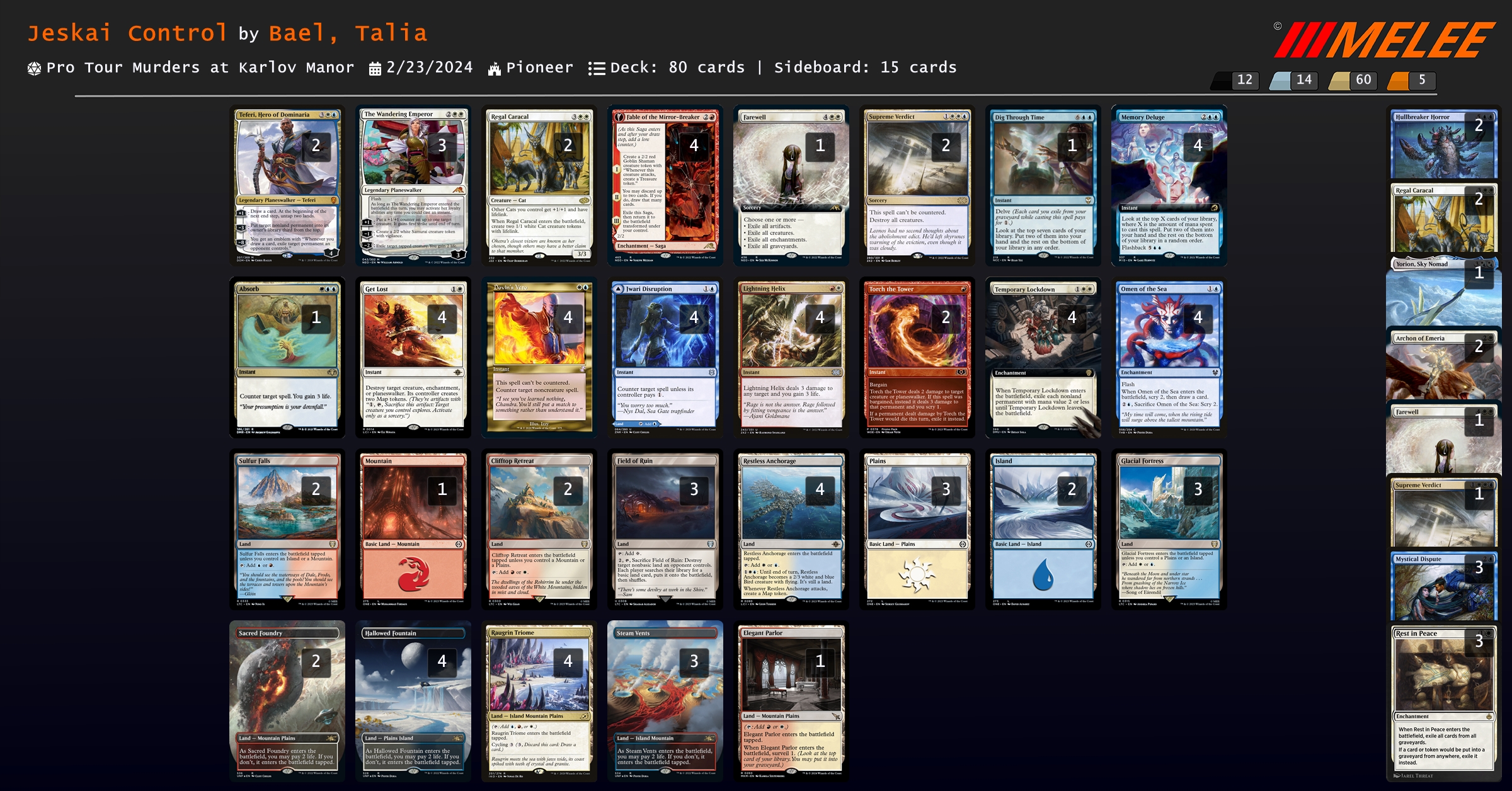 Jeskai Control, by Talia