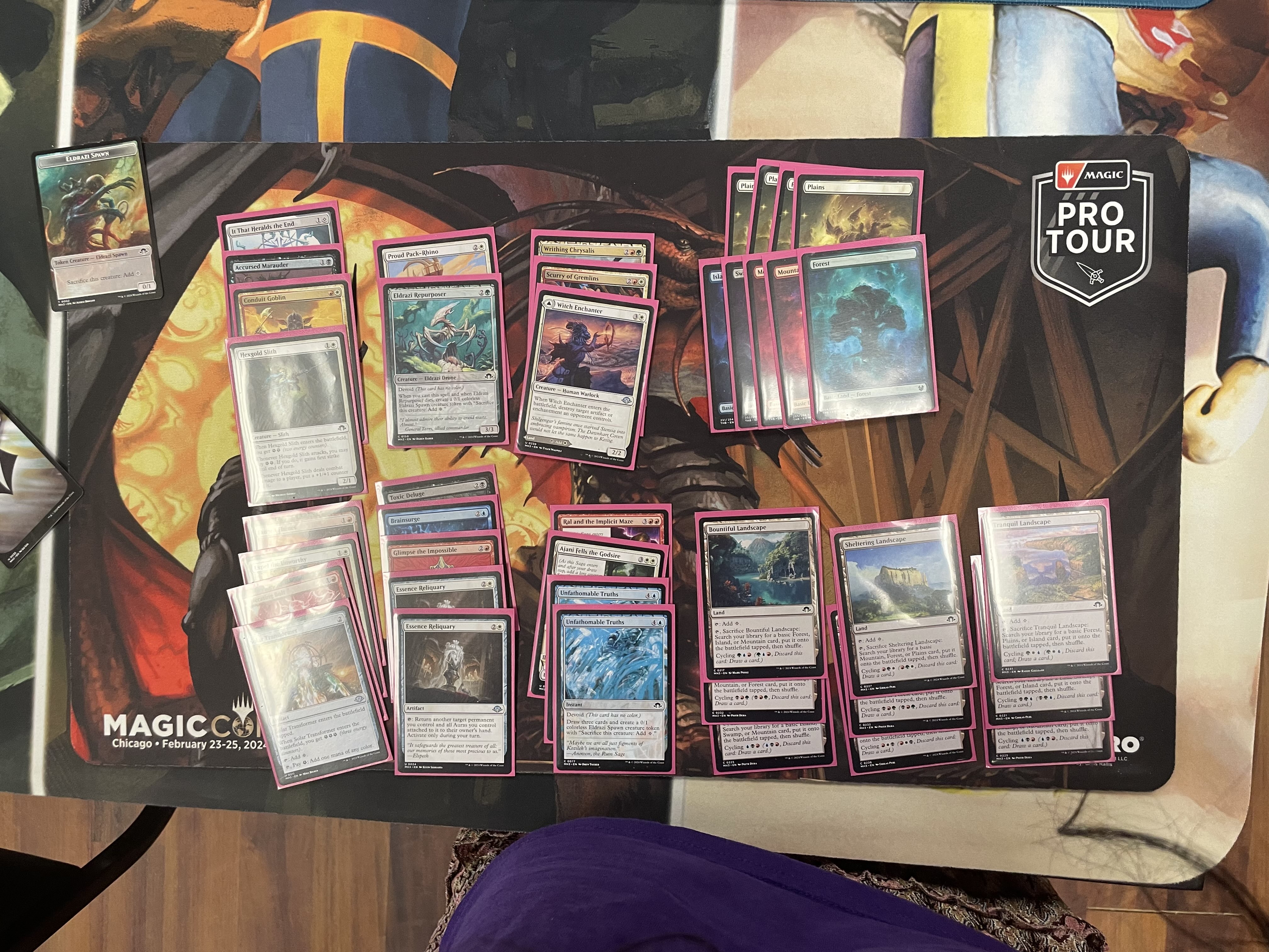 this deck was very good except that it was a bit low on playables, so I played a lot of roughly vanilla bears like It That Heralds the End